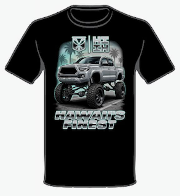 TRUCK CRUISE NEW YOTA GRAPHIC TEE Shirts Hawaii's Finest 