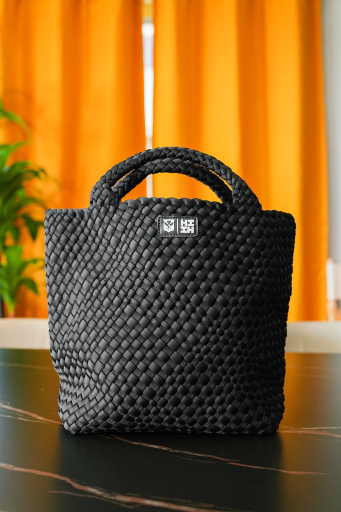 ULANA BLACK TOTE & POUCH SET Bags Hawaii's Finest 
