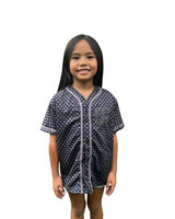 WARRIOR BLACK TRIANGLE KEIKI BASEBALL JERSEY