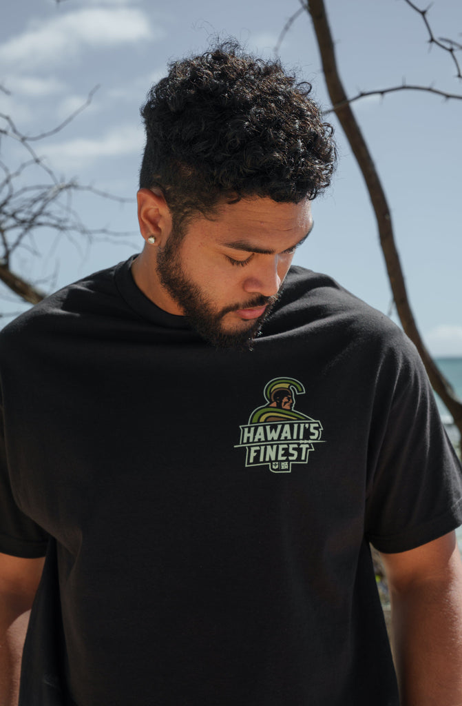 WARRIOR CAMO T-SHIRT Shirts Hawaii's Finest MEDIUM 