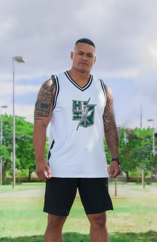 WARRIOR MINI COLLECTION BASKETBALL JERSEY Jersey Hawaii's Finest SMALL 