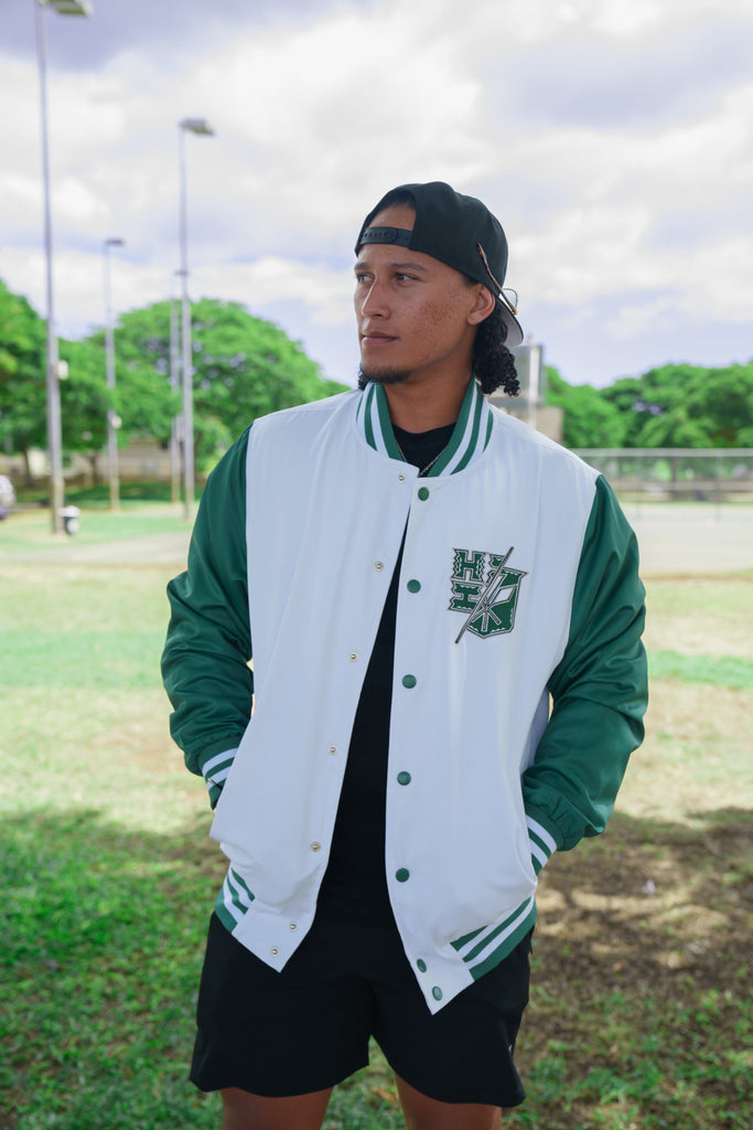 WARRIOR MINI COLLECTION VARSITY JACKET Jacket Hawaii's Finest SMALL 