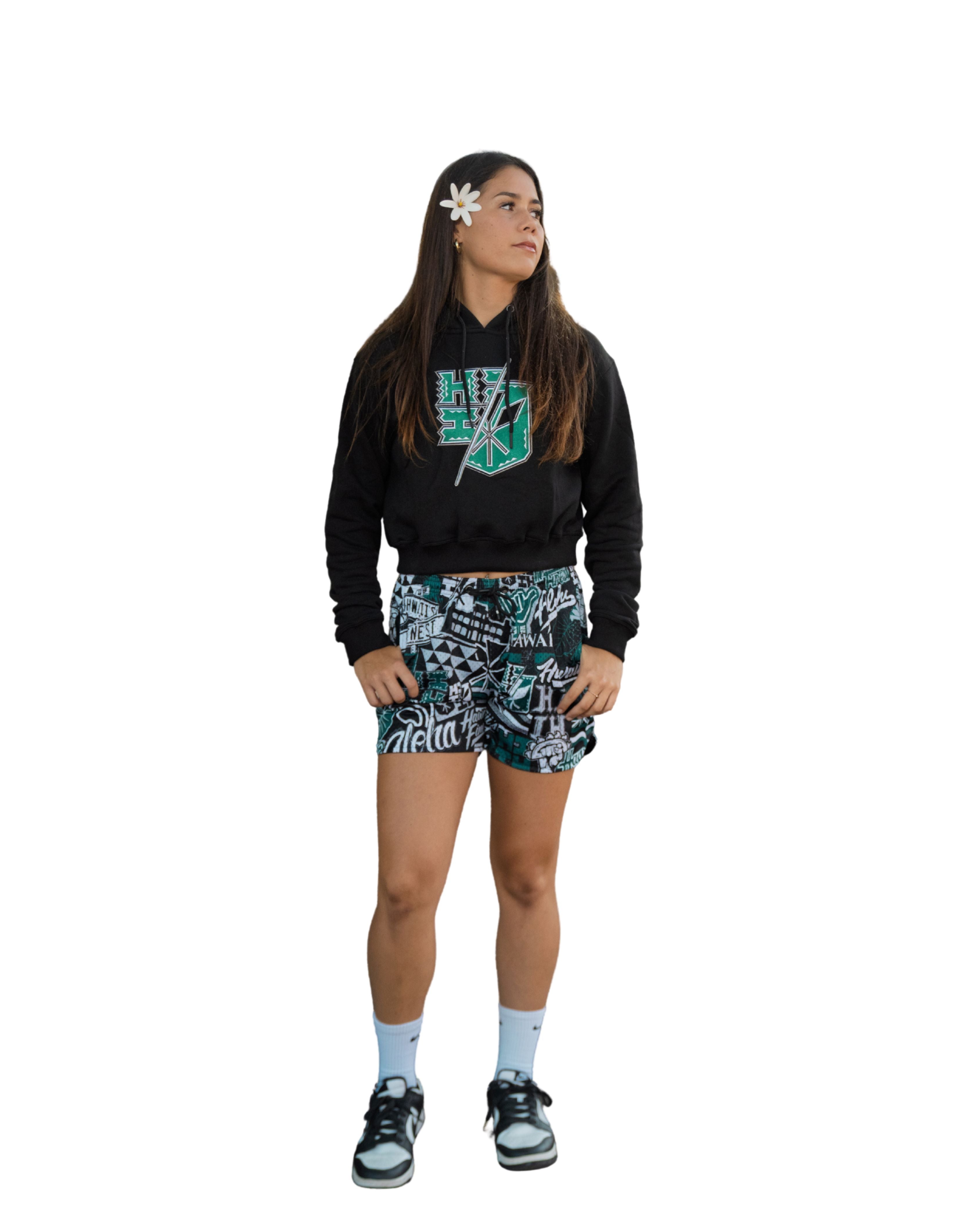 WARRIOR WOMEN'S MESH SHORTS Shorts Hawaii's Finest X-SMALL 