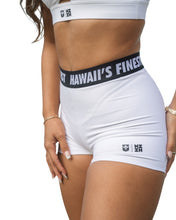 WHITE HIFI PRO SHORTS Activewear Hawaii's Finest X-SMALL 