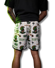 WHITE & OLIVE KOA PERFORMANCE SHORTS Shorts Hawaii's Finest 