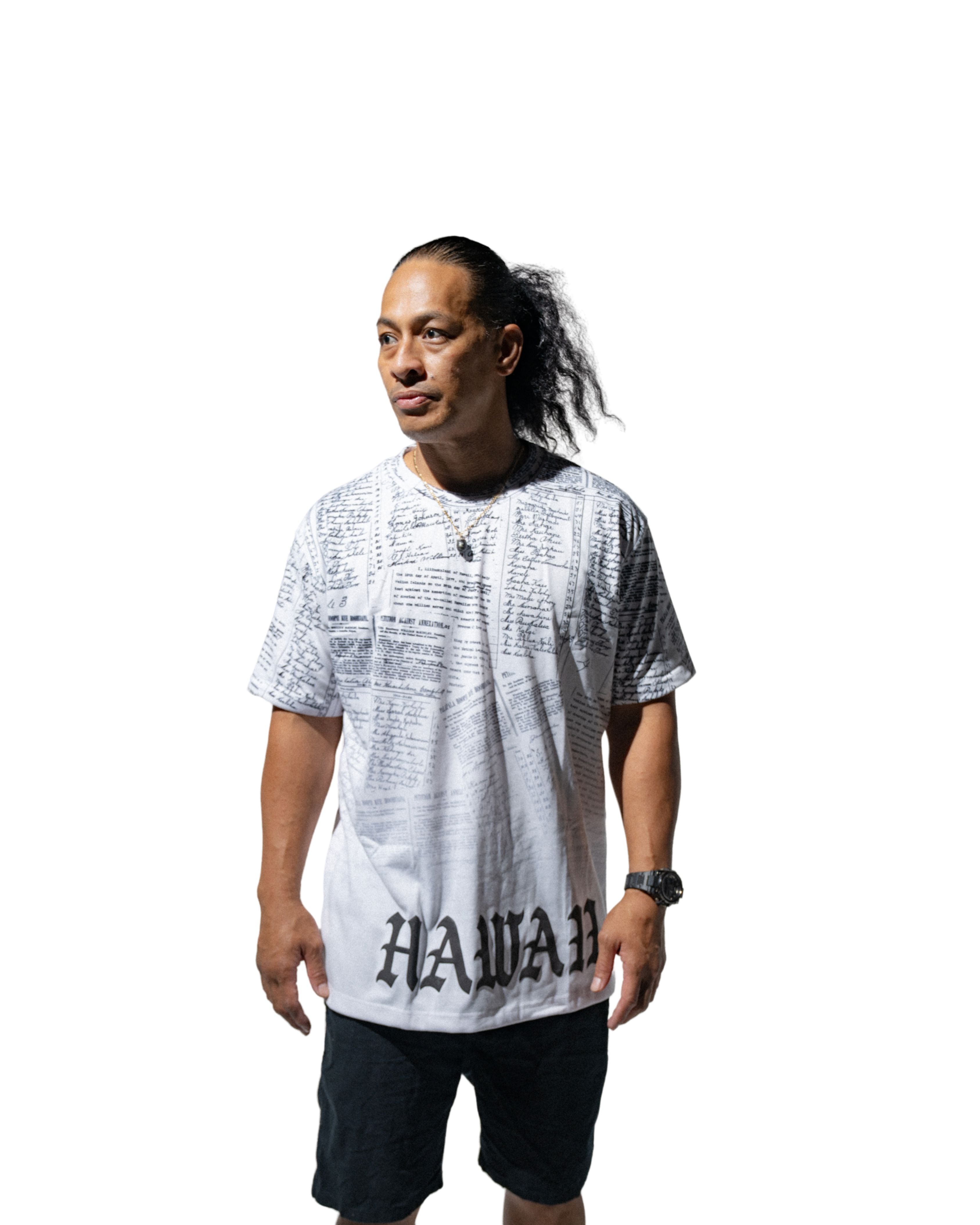 WHITE PETITION T-SHIRT Shirts Hawaii's Finest X-SMALL 