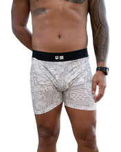 WHITE STICKERBOMB MEN'S BOXERS Shorts Hawaii's Finest 