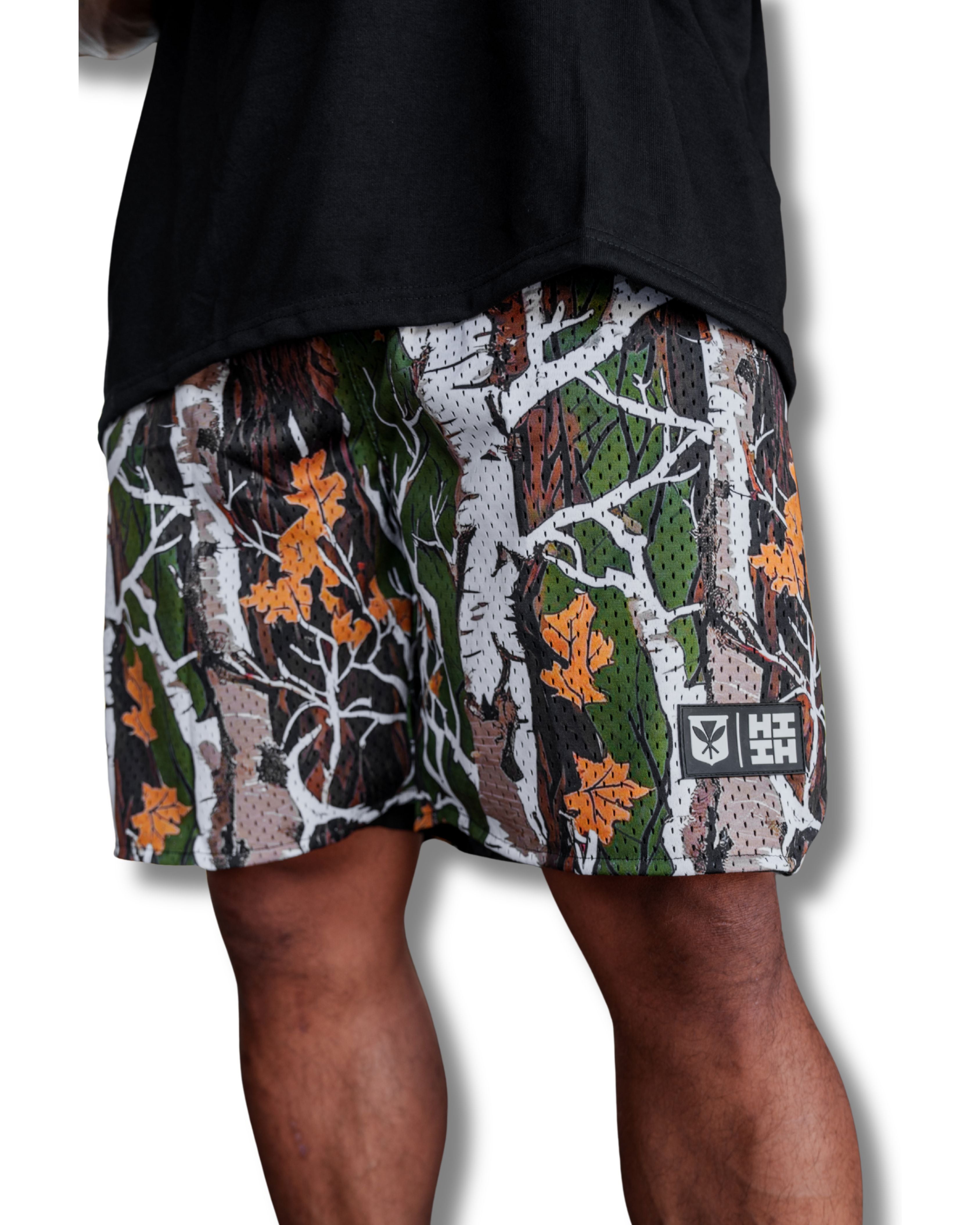 WHITE TIMBER MESH SHORTS Shorts Hawaii's Finest 