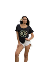 WOMEN'S 808 TREE CAMO GREEN TOP