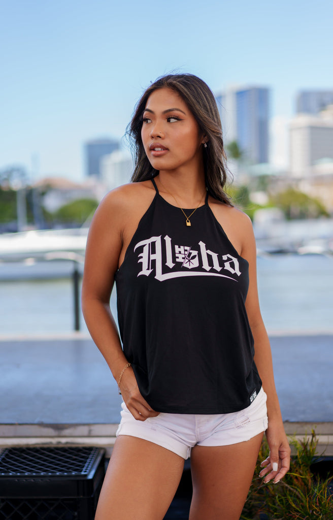 WOMEN'S ALOHA BW TOP Shirts Hawaii's Finest 