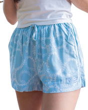 WOMEN'S BLUE LEIS FLOWY SHORTS Shirts Hawaii's Finest X-SMALL 