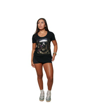 WOMEN'S FOIL CREST SILVER TOP Shirts Hawaii's Finest 