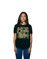WOMEN'S LEI CAMO LOGO BLACK TOP
