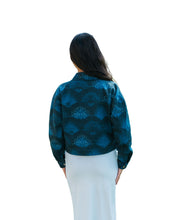 WOMEN'S NAVY LEHUA DENIM JACKET Jacket Hawaii's Finest 