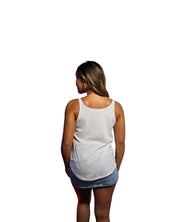 WOMEN'S PALAKA RAINBOW WHITE TOP Shirts Hawaii's Finest 