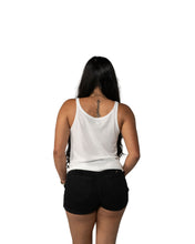 WOMEN'S QUILT LOGO WHITE TOP Shirts Hawaii's Finest 