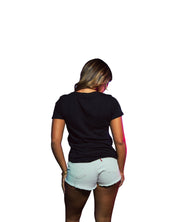WOMEN'S TI-LEAF CIRCLE GOLD TOP Shirts Hawaii's Finest 