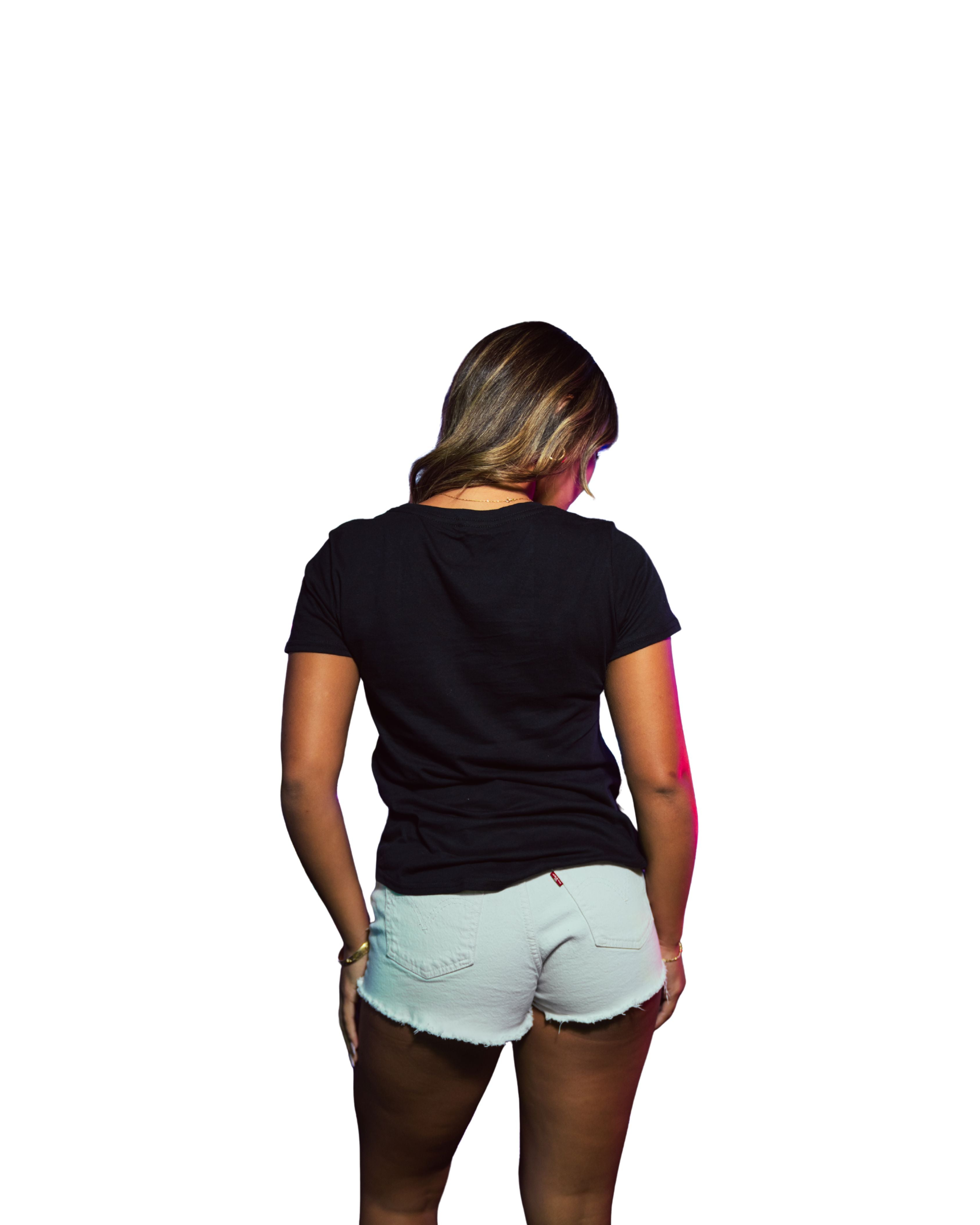 WOMEN'S TI-LEAF CIRCLE GOLD TOP Shirts Hawaii's Finest 