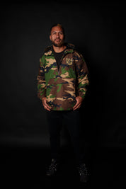 WOODLAND CAMO RAIN JACKET Jacket Hawaii's Finest 