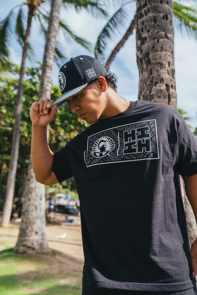 ALOHA FESTIVAL GRAY TRIBAL T-SHIRT Shirts Hawaii's Finest 