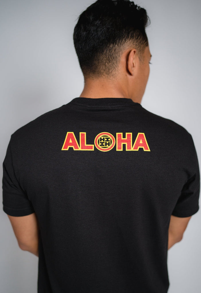 ALOHA LOGO RED T-SHIRT Shirts Hawaii's Finest 