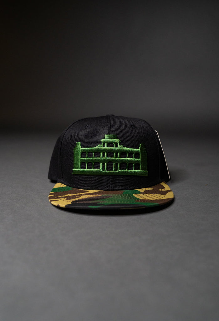 BLACK & MILITARY CAMO PALACE HAT Hat Hawaii's Finest 