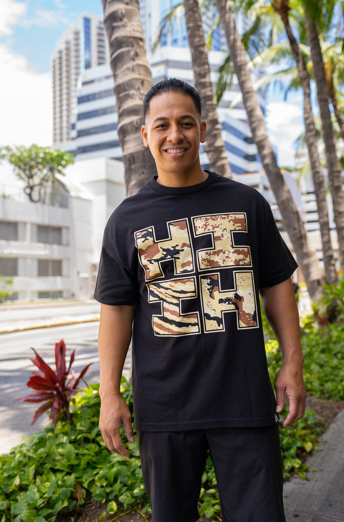 CAMOLLAGE DESERT T-SHIRT Shirts Hawaii's Finest 