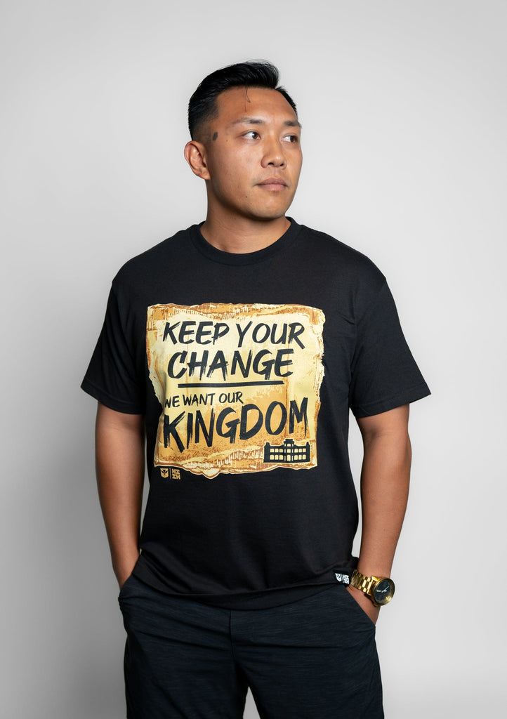 CHANGE BLACK T-SHIRT Shirts Hawaii's Finest MEDIUM 