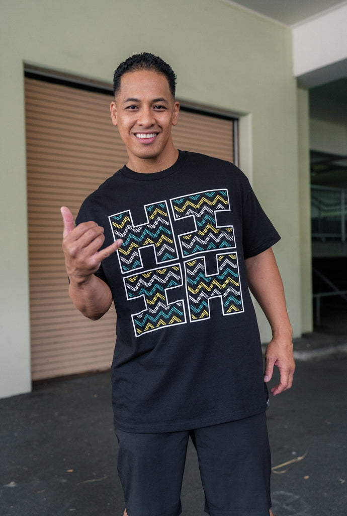 CHEVRONS OCEAN T-SHIRT Shirts Hawaii's Finest 