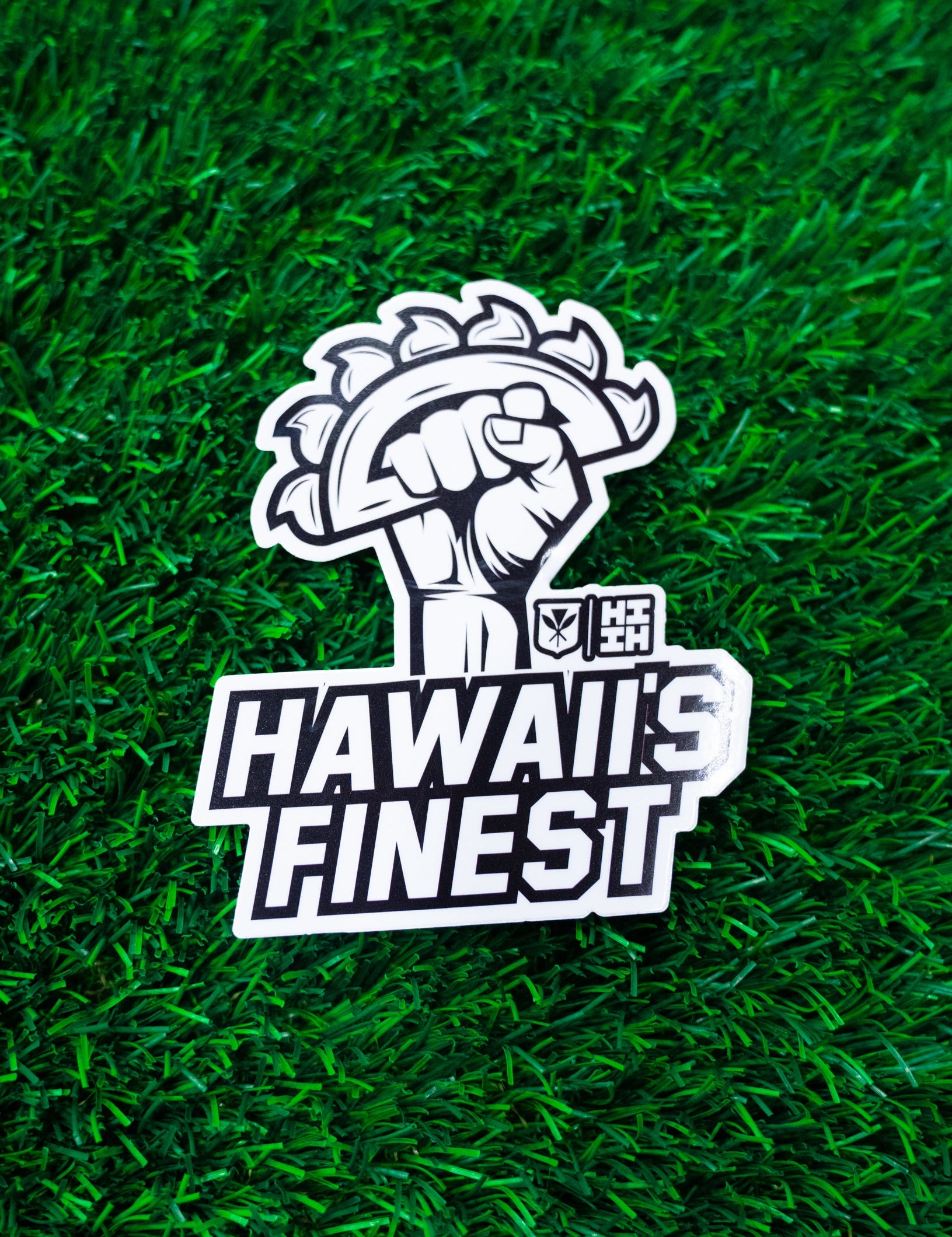 FULL COLOR STICKER - STAND UP Utility Hawaii's Finest 