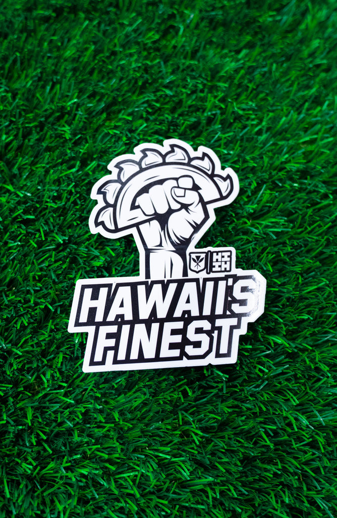 FULL COLOR STICKER - STAND UP Utility Hawaii's Finest 