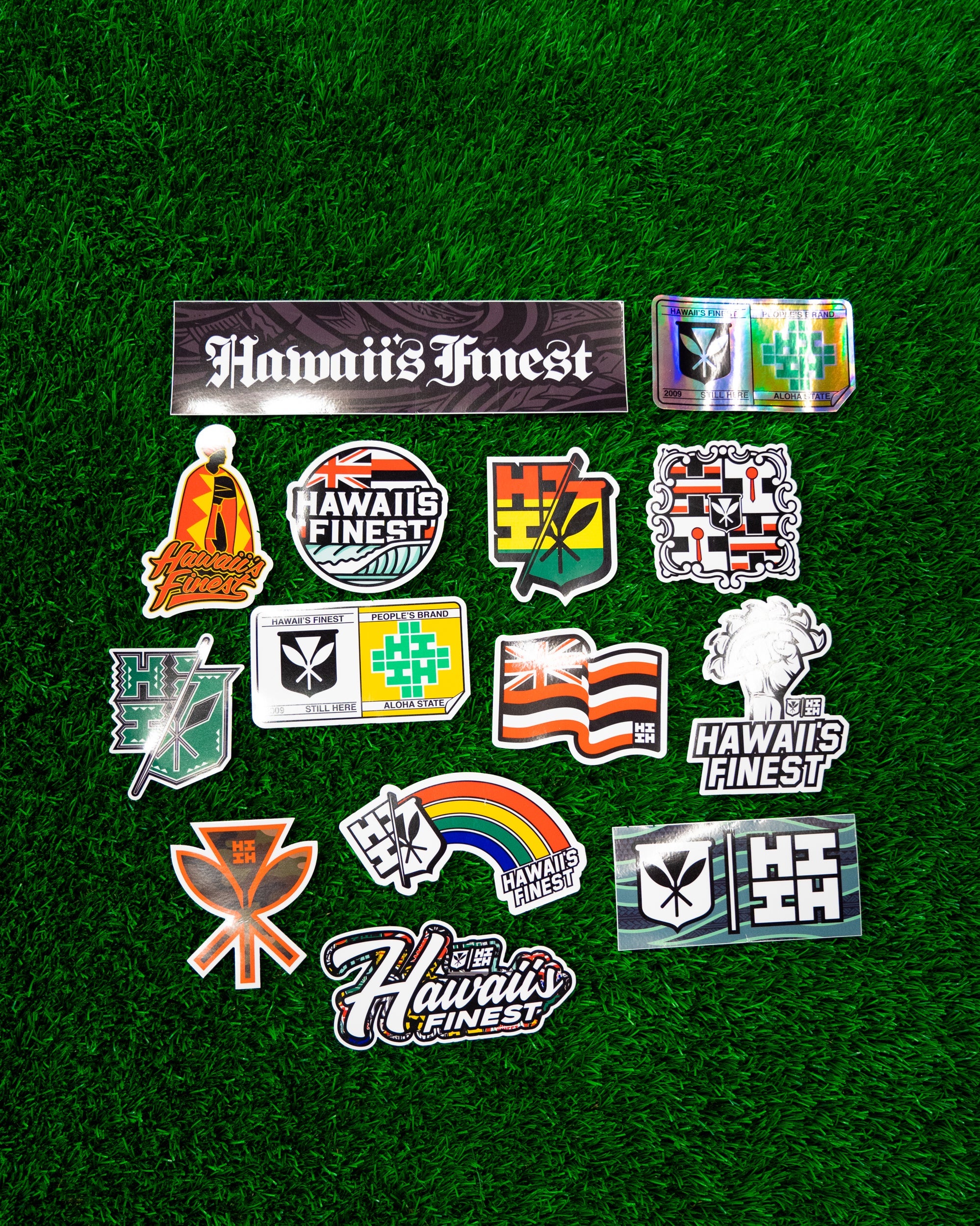 FULL COLOR STICKER - STAND UP Utility Hawaii's Finest 