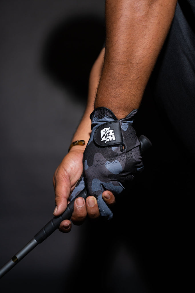 GRAY CAMO GOLF GLOVES (LEFT ONLY) Utility Hawaii's Finest 