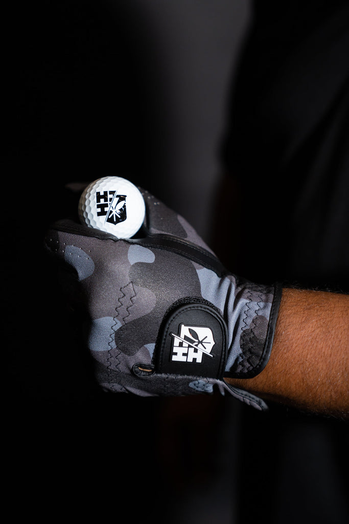 GRAY CAMO GOLF GLOVES (RIGHT ONLY) Utility Hawaii's Finest 