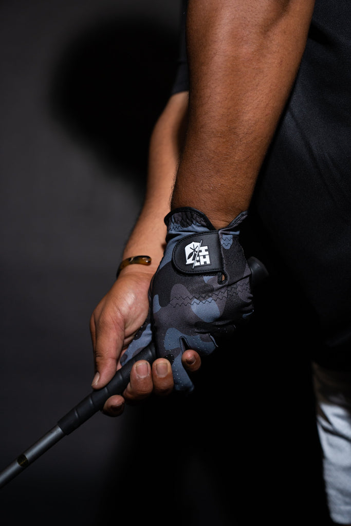 GRAY CAMO GOLF GLOVES (RIGHT ONLY) Utility Hawaii's Finest 