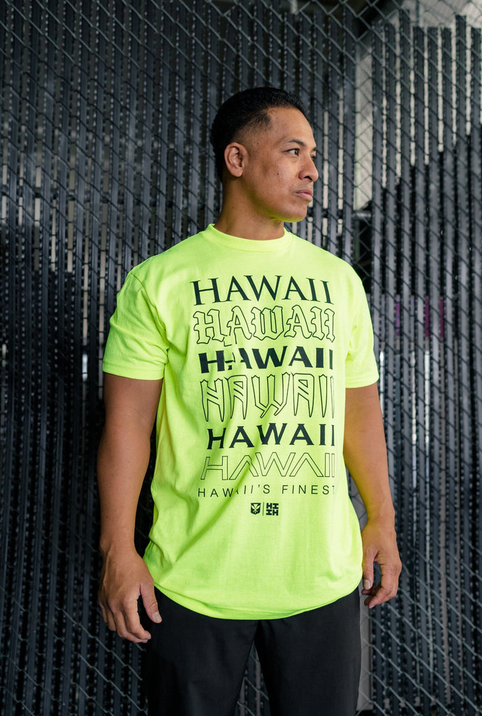 HAWAII SAFETY T-SHIRT Shirts Hawaii's Finest MEDIUM 