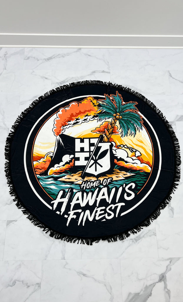 HOME OF HIFI CIRCLE TOWEL Utility Hawaii's Finest 
