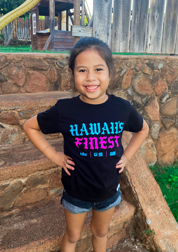 KEIKI OG NEON T-SHIRT Shirts Hawaii's Finest XX-SMALL 