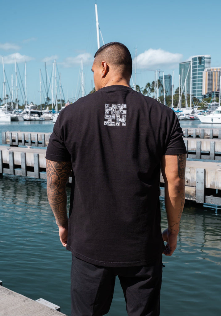 LOGO BOMB GRAYSCALE T-SHIRT Shirts Hawaii's Finest 