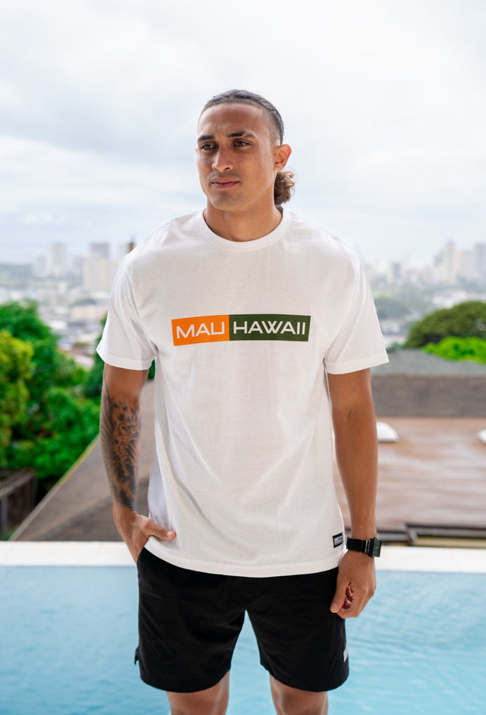 MAU BLOCK MAUKA T-SHIRT Shirts Mau Hawaii MEDIUM 