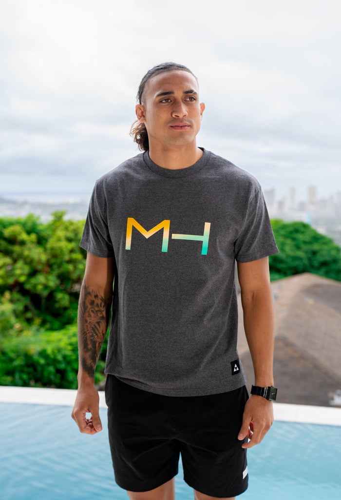 MAU FADE BEACH T-SHIRT Shirts Mau Hawaii MEDIUM 