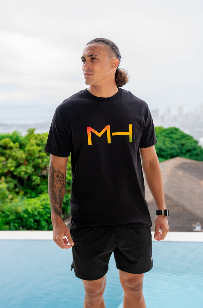 MAU FADE RASTA T-SHIRT Shirts Mau Hawaii MEDIUM 
