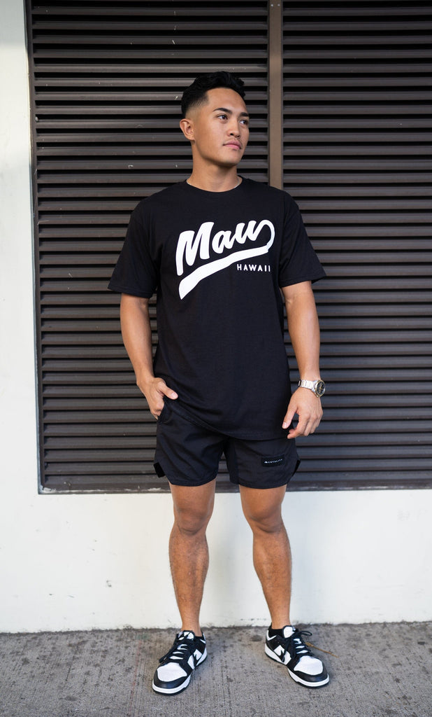 MAU WHITE T-SHIRT Shirts Mau Hawaii SMALL 