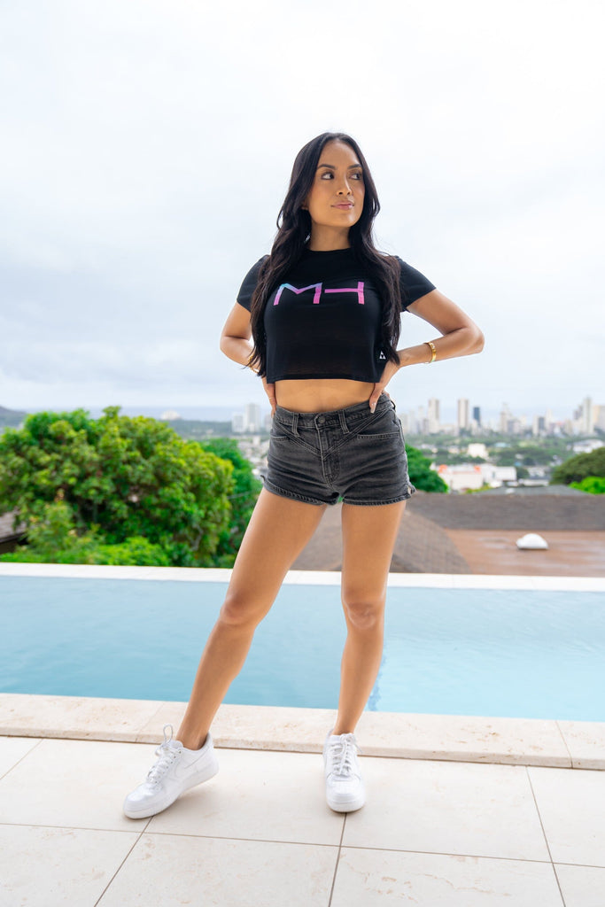 MAU WOMEN'S FADE TWILIGHT TOP Shirts Mau Hawaii SMALL 