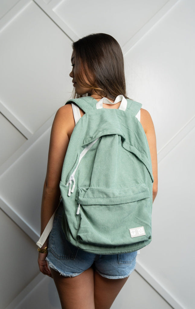 MINT CORDUROY BACKPACK Bags Hawaii's Finest 