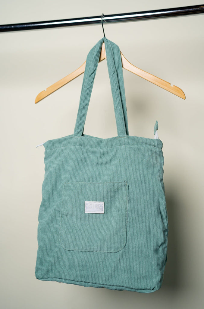 MINT CORDUROY TOTE Bags Hawaii's Finest 
