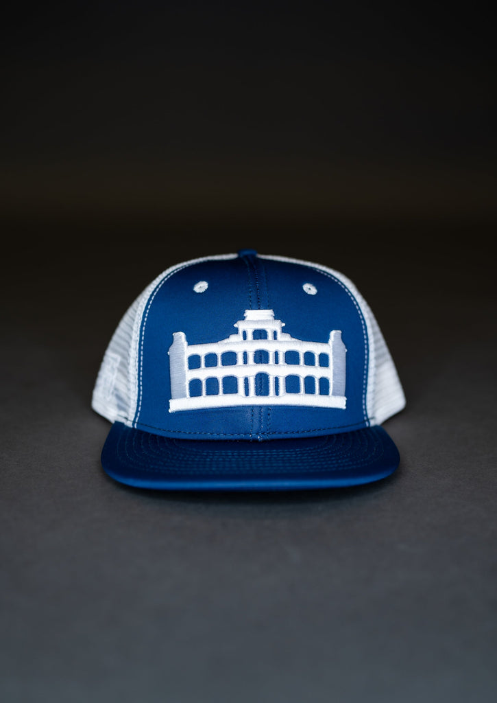 NAVY & WHITE PALACE HAT Hat Hawaii's Finest 