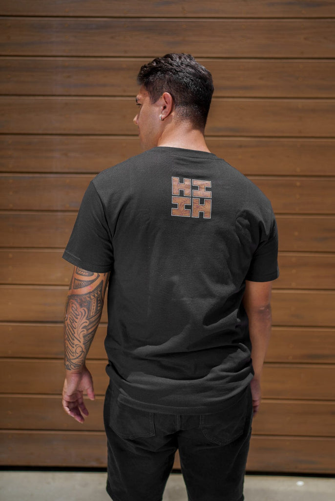 PALMS LOGO BROWN T-SHIRT Shirts Hawaii's Finest 