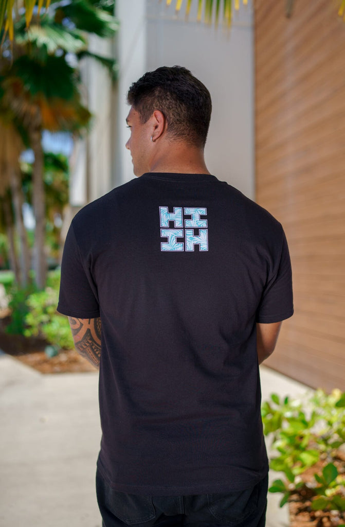 PALMS LOGO TEAL T-SHIRT Shirts Hawaii's Finest 