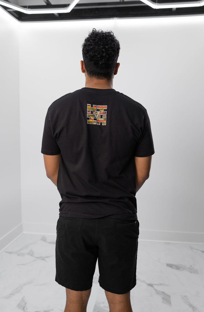 RASTA CAMO LOGO BLACK T-SHIRT Shirts Hawaii's Finest 